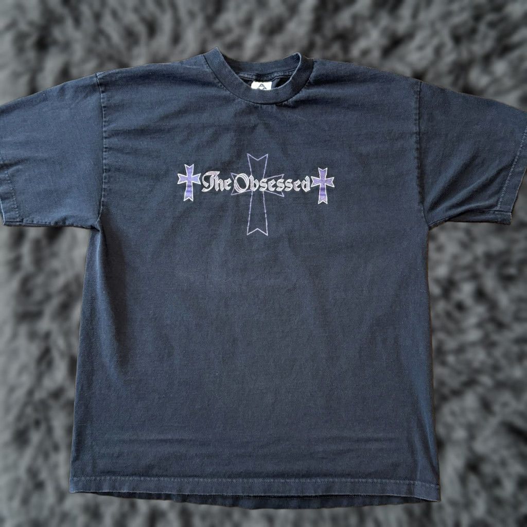 Vintage Heavy Metal The Obsessed Shirt Wino Saint Vitus Doom Pentagram Black Xl Shirt Men