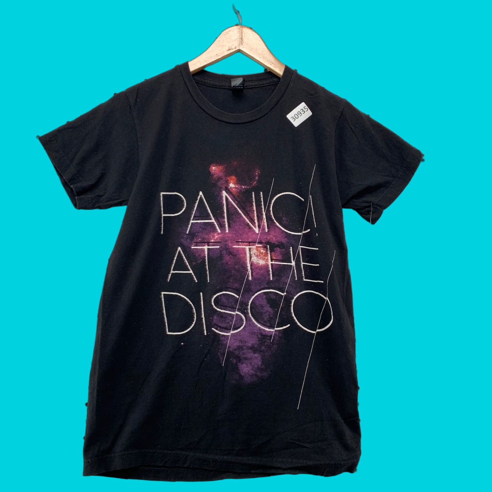 Tultex Panic At The Disco Shirt Men Small Black Music Band Tee 18x25 5 Hoodie, Sweatshirt | FlexRushtees.com