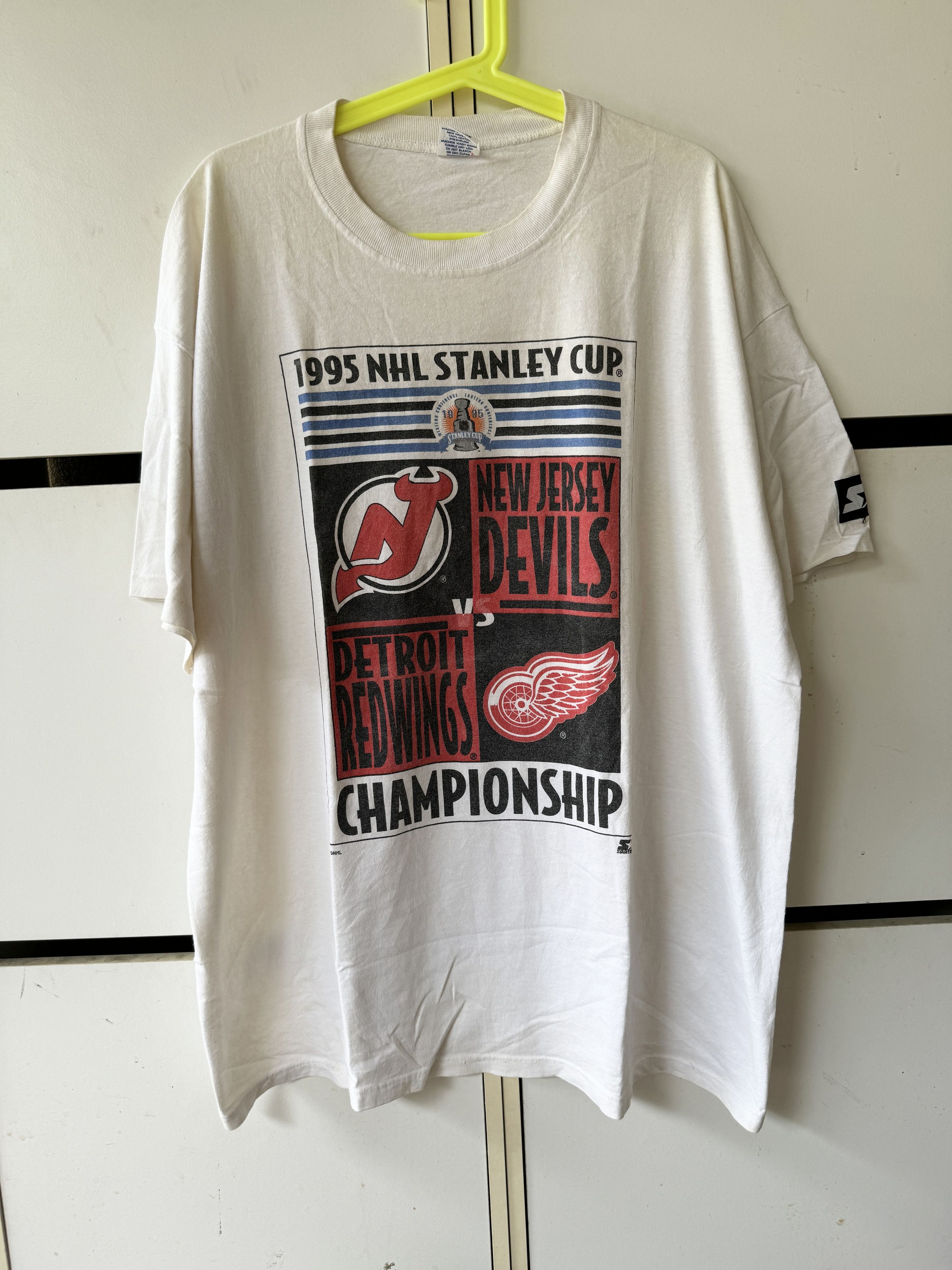 Vintage 1995 Nhl Stanley Cup Starter T Shirt