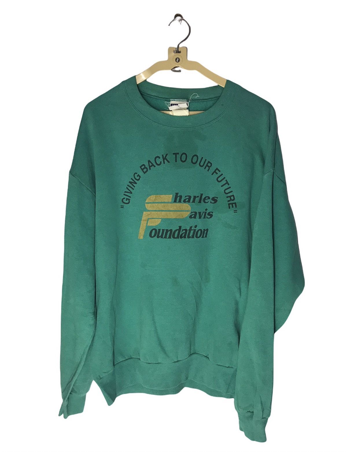 Vintage Jerzees Giving Back Our Future Distressed