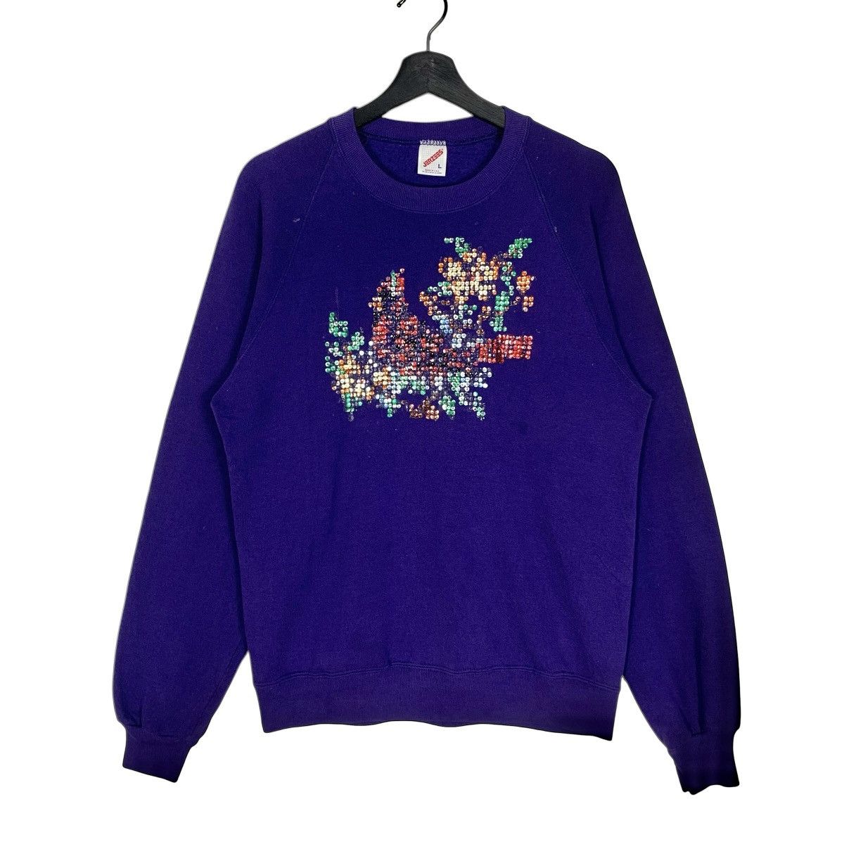 Vintage Jerzees Clothing Apparel Made In Usa Sweatshirt