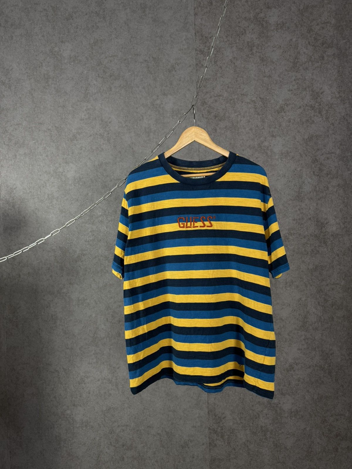 Guess Designer Crazy Center Logo Tee Hoodie, Sweatshirt | FlexRushtees.com