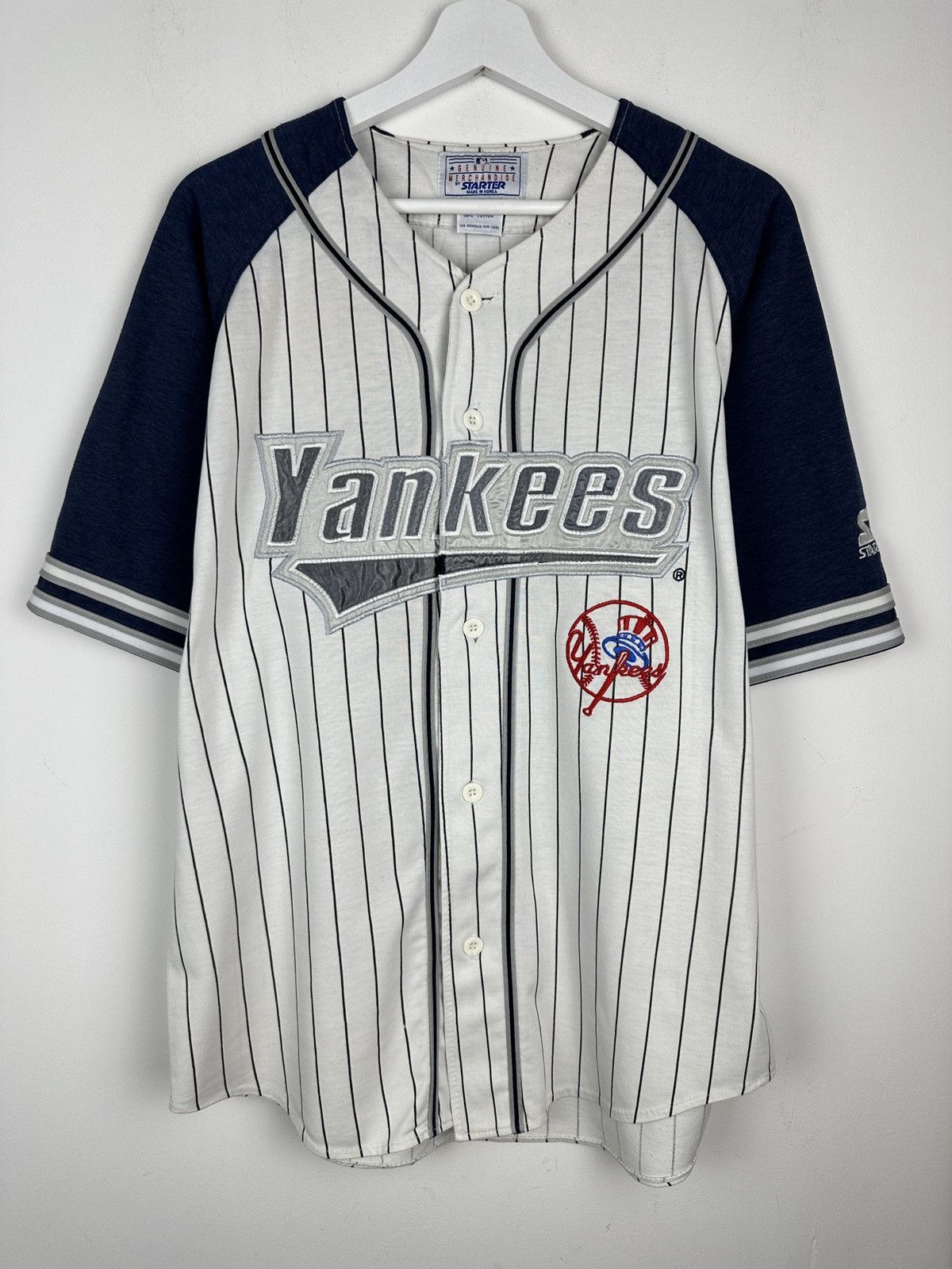 Starter 90s Vintage New York Yankees Mlb Jersey T Shirt Tee
