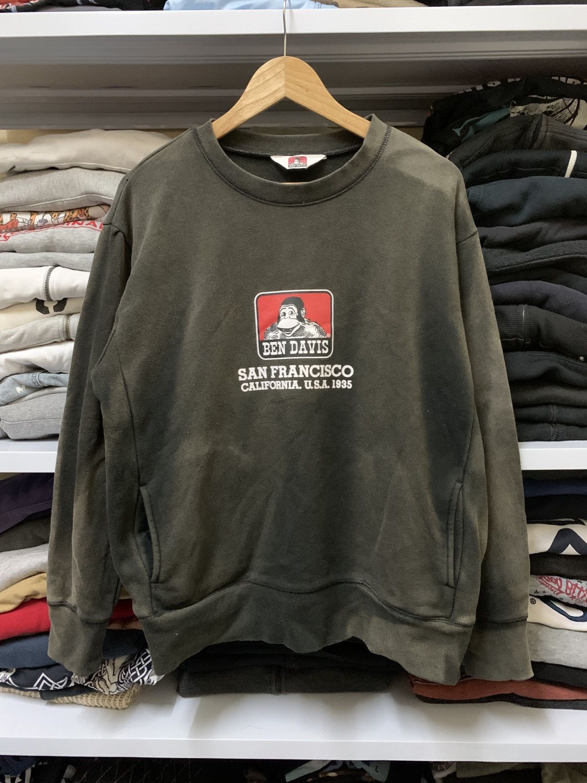 Davis Vintage Ben Davis Rare Faded Sweatshirt