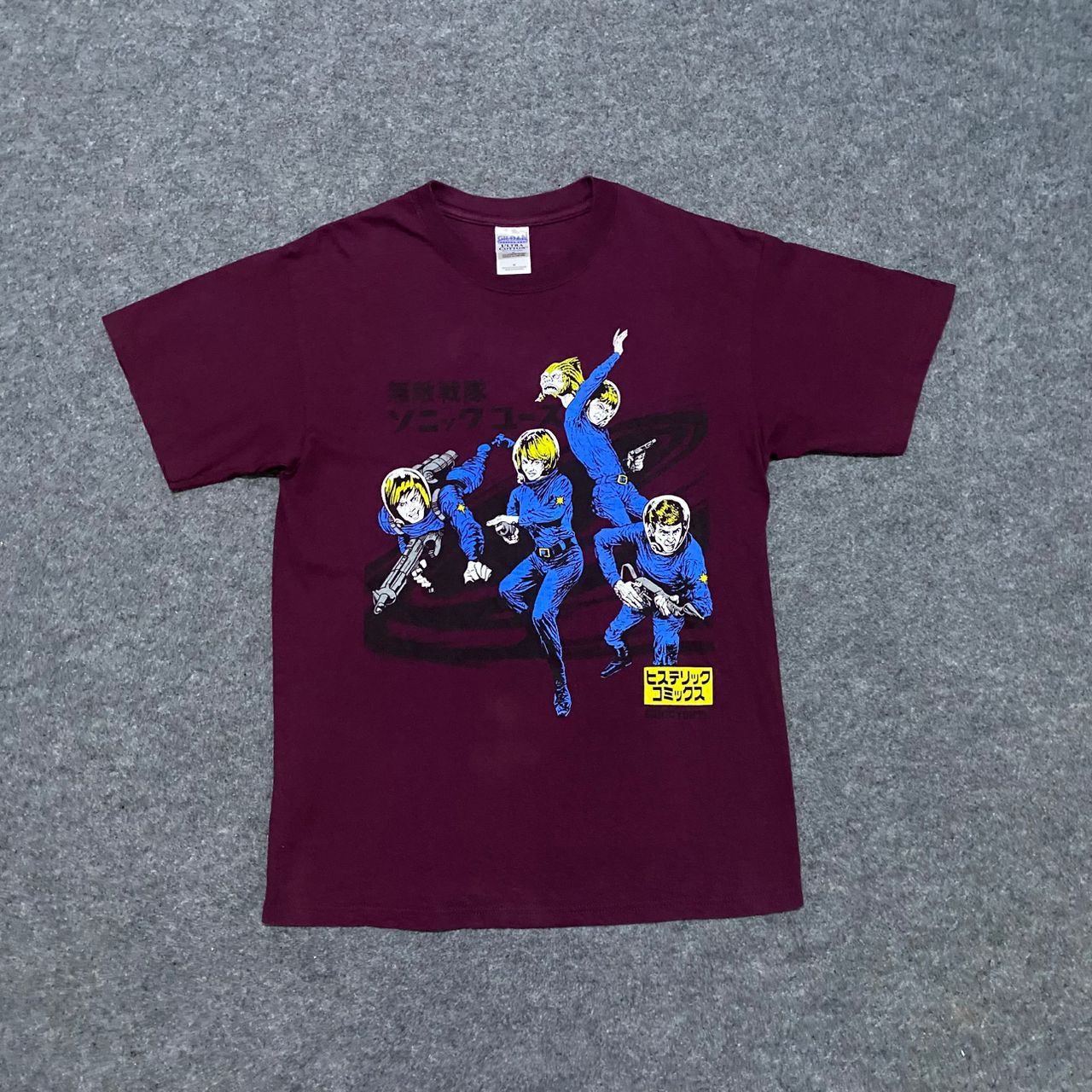 Band Tees Best Offer Vintage Y2k Sonic Youth Astronaut Japantshirt