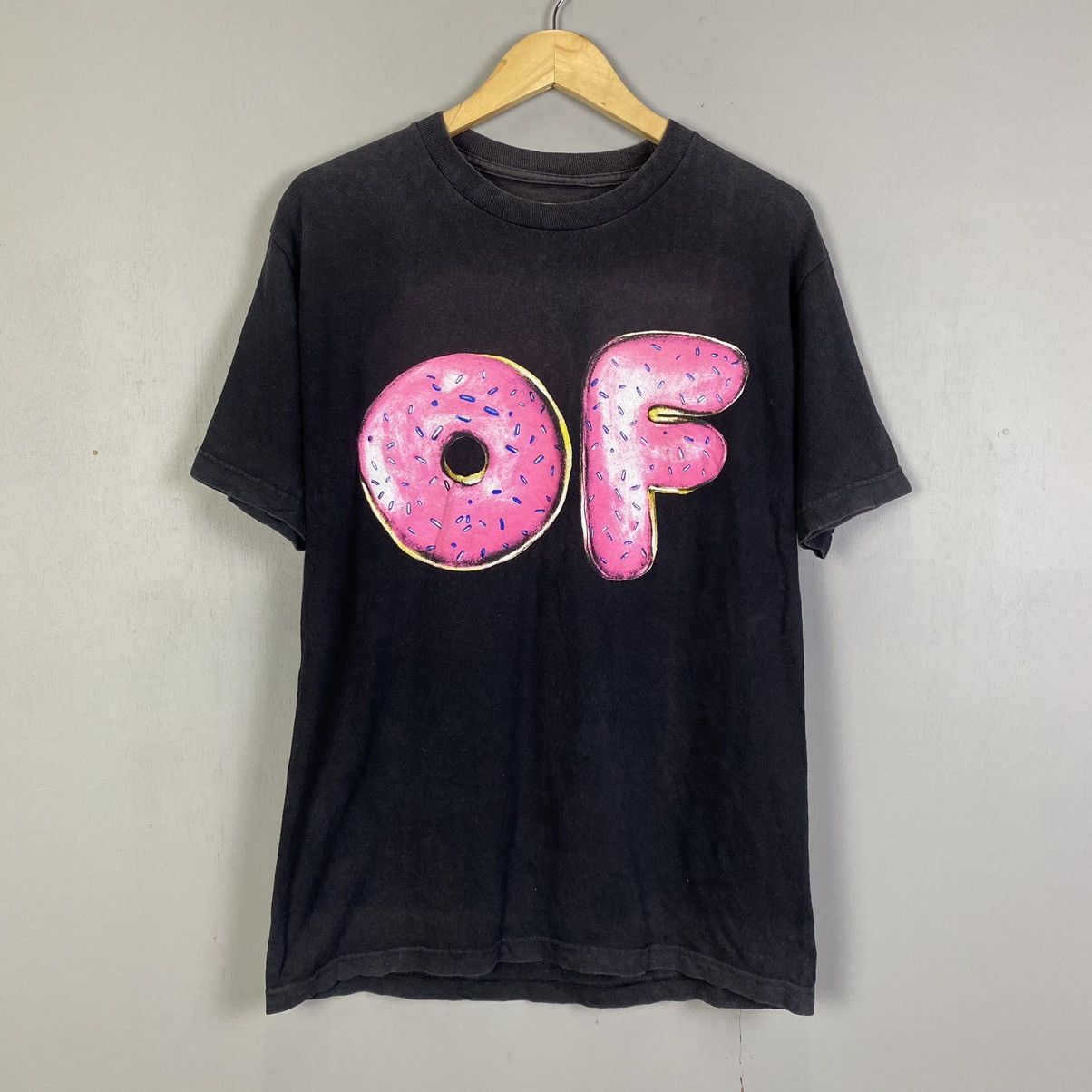 Odd Future Golf Wang Odd Future Faded Black Tshirt