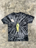 Scott Travis Scott Astroworld Tie Dye Astronaut Tee Black Medium