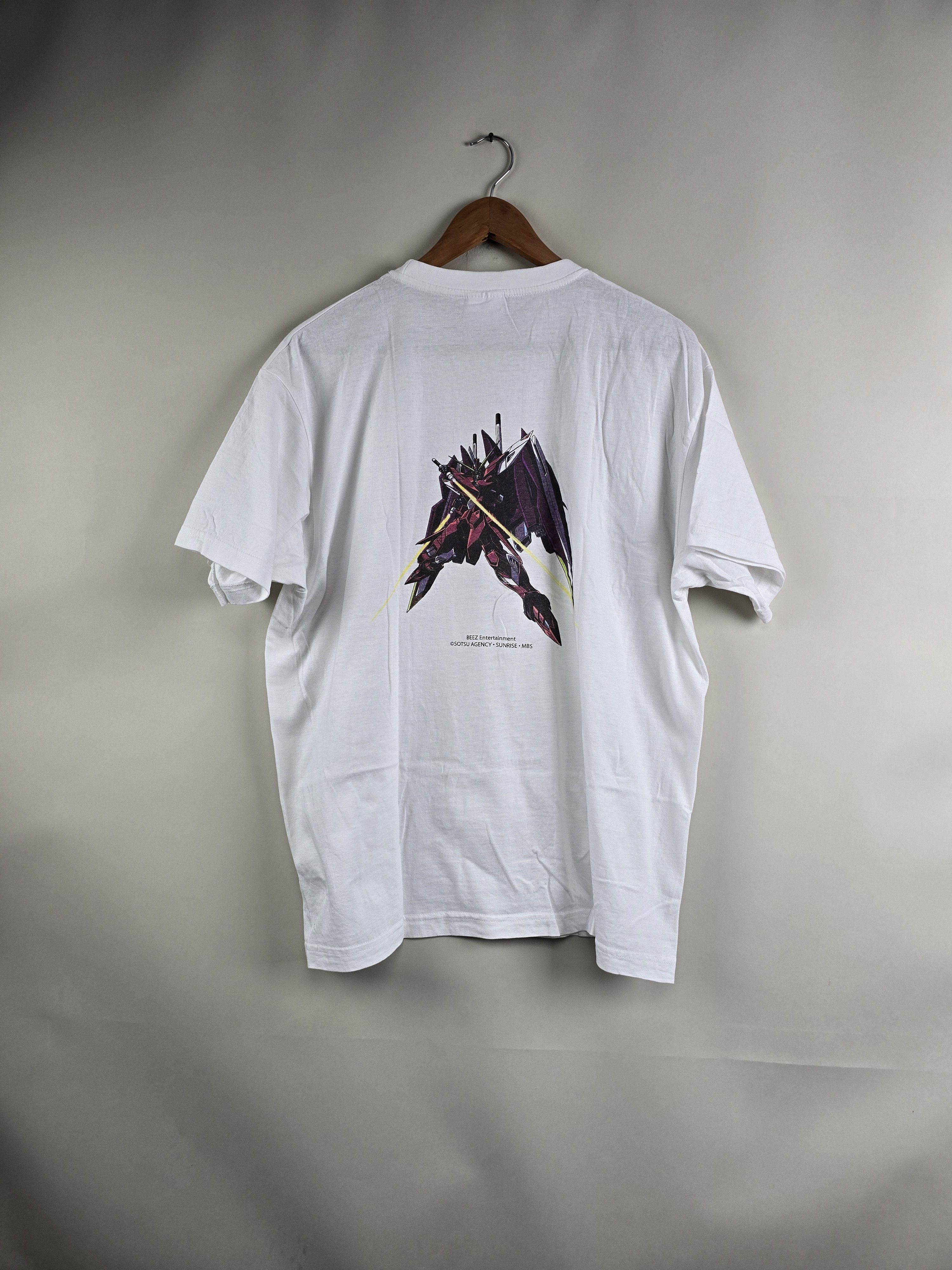 Vintage 2000 Mobile Suit Gundam Seed Anime Tee Xl 22 5 27 5