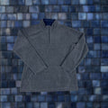Vintage The Children S Place Sweater Boys 14 Gray Fleece Sweatshirt 1 4 Zip Youth Kids