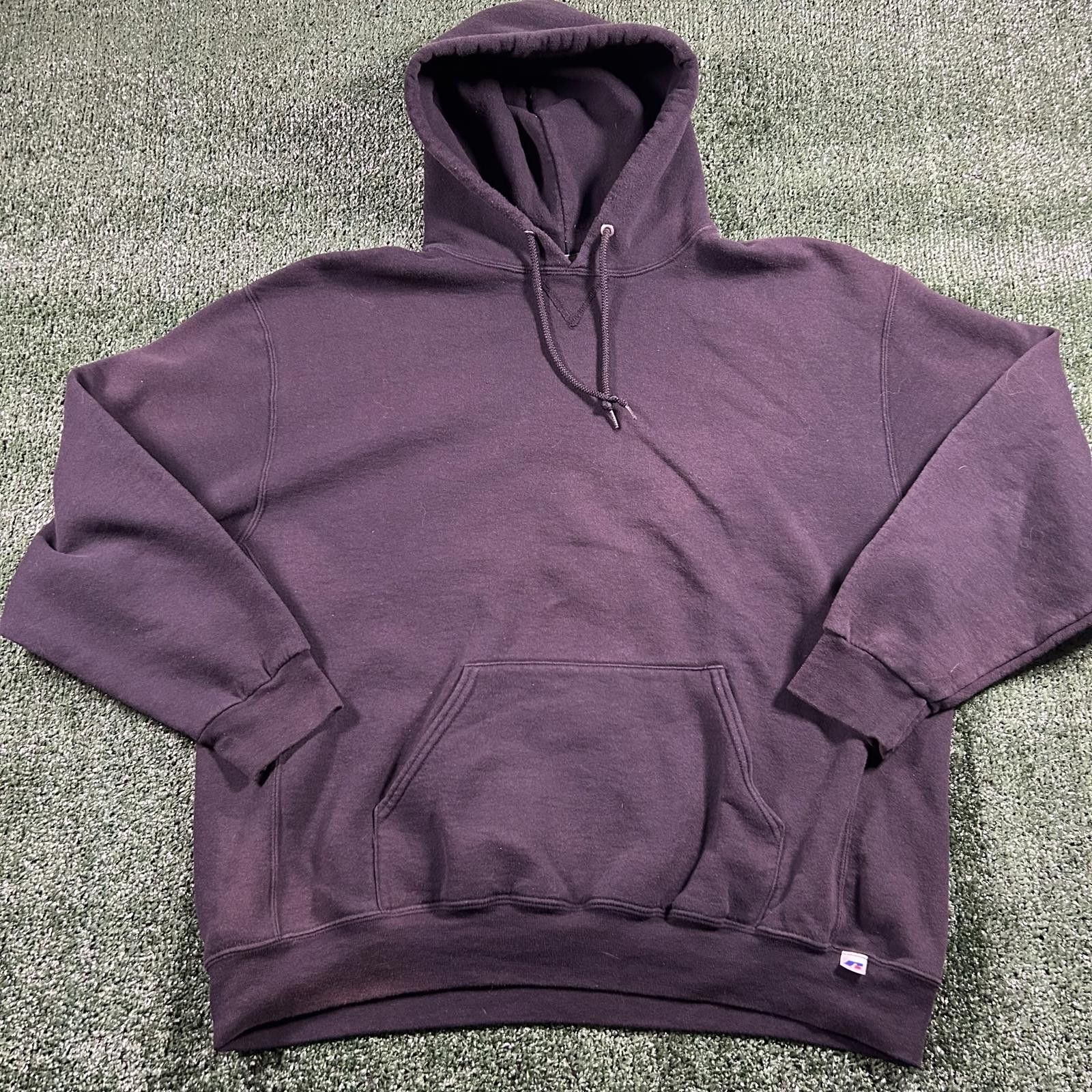 Athletic Y2k Russell Athletic Black Hoodie Xxl