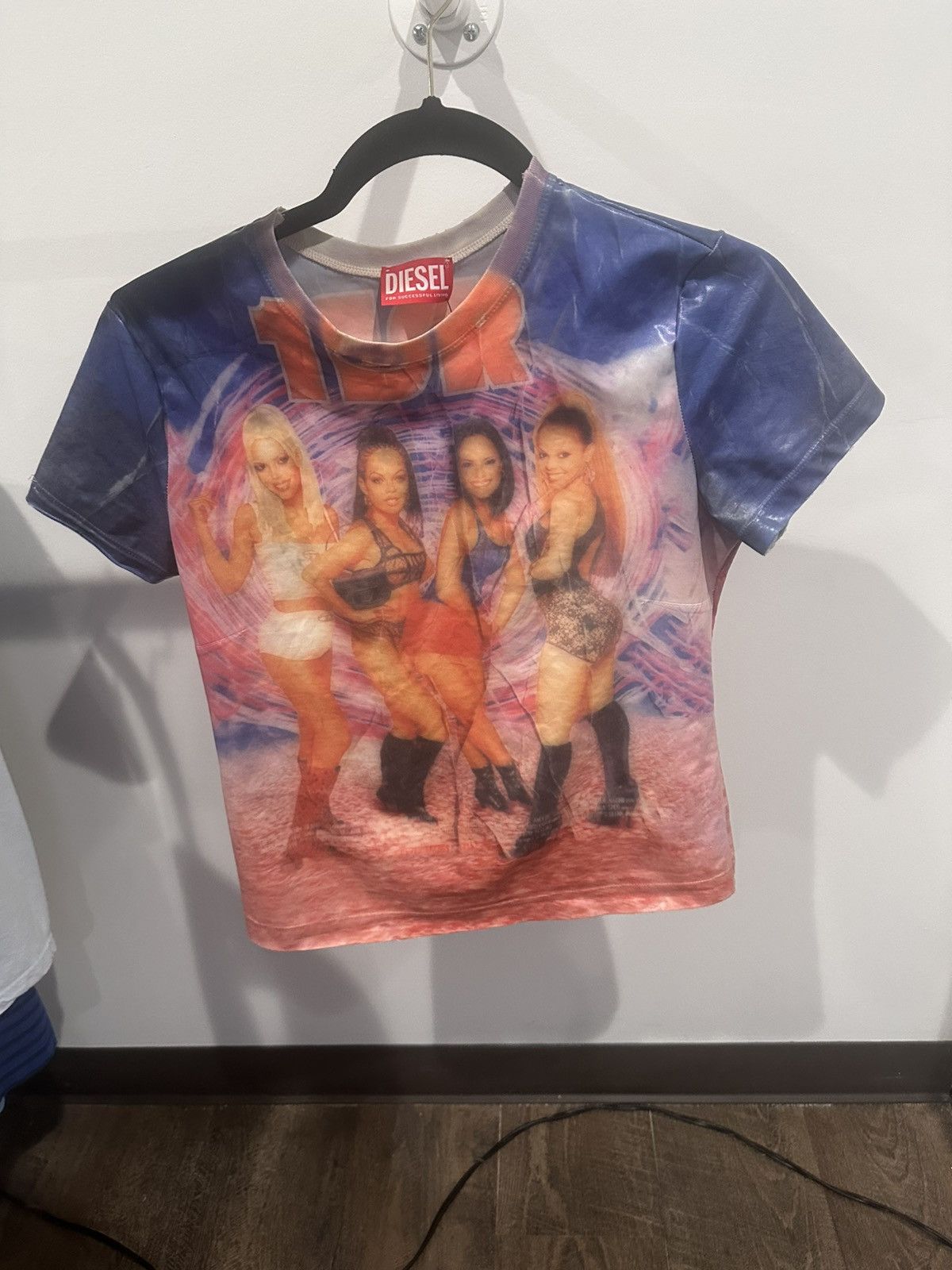 Diesel Photograph Print Tee Hoodie, Sweatshirt | FlexRushtees.com