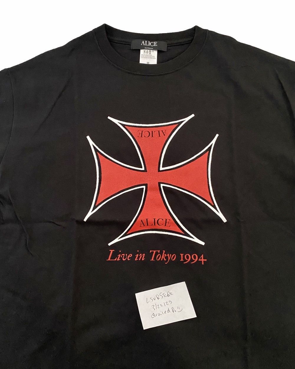 Hollywood Alice Hollywood Live In Tokyo Exclusive Ss25 Tee Medium Hoodie, Sweatshirt | FlexRushtees.com