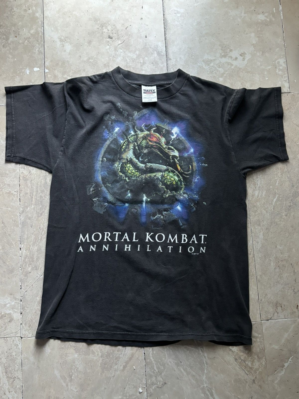 Vintage Mortal Kombat Annihilation Vintage 1997 Tultex Shirt