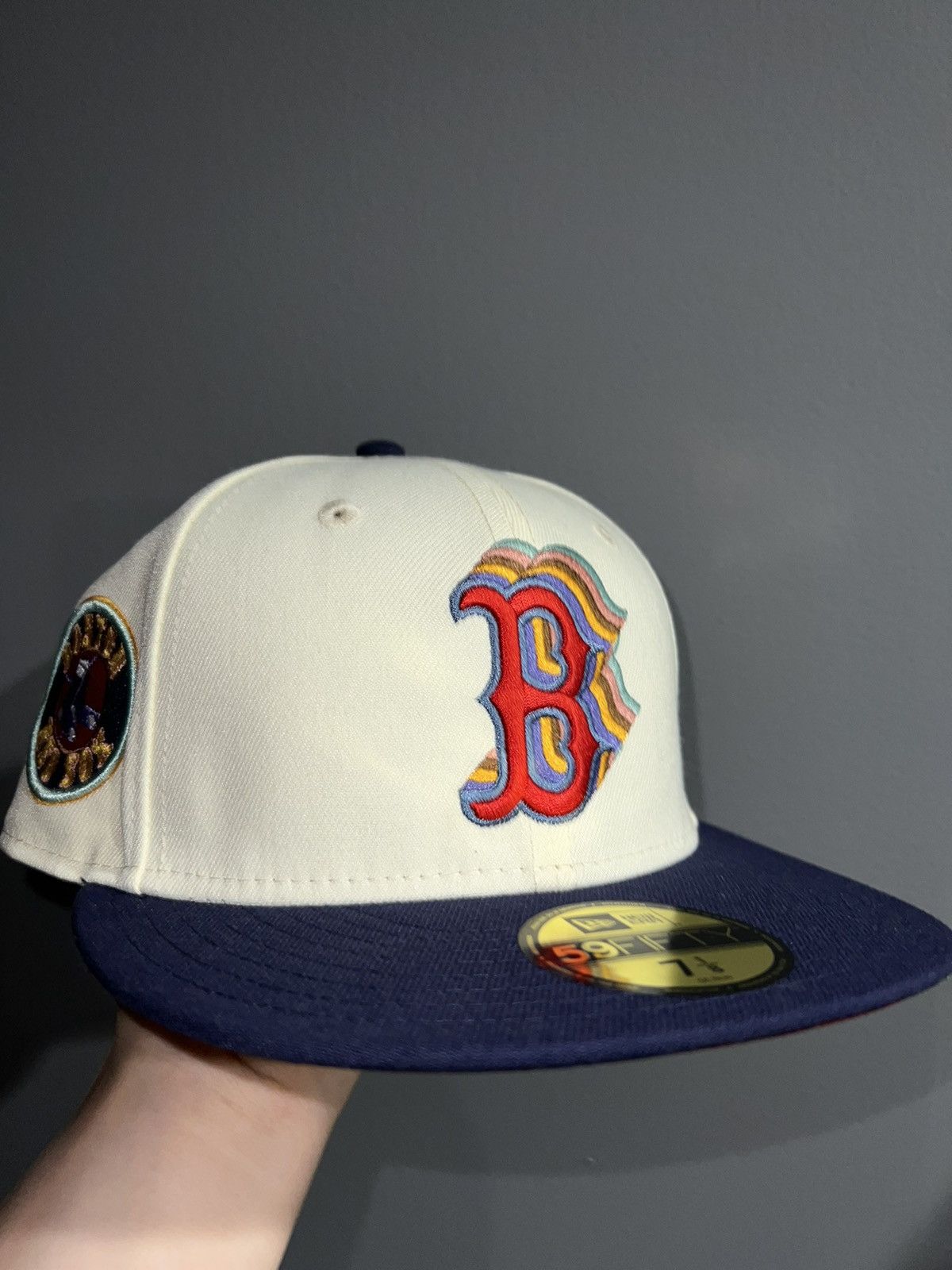 New Era Boston Red Sox Necco 3 0 Myfitteds Size 7 1 8