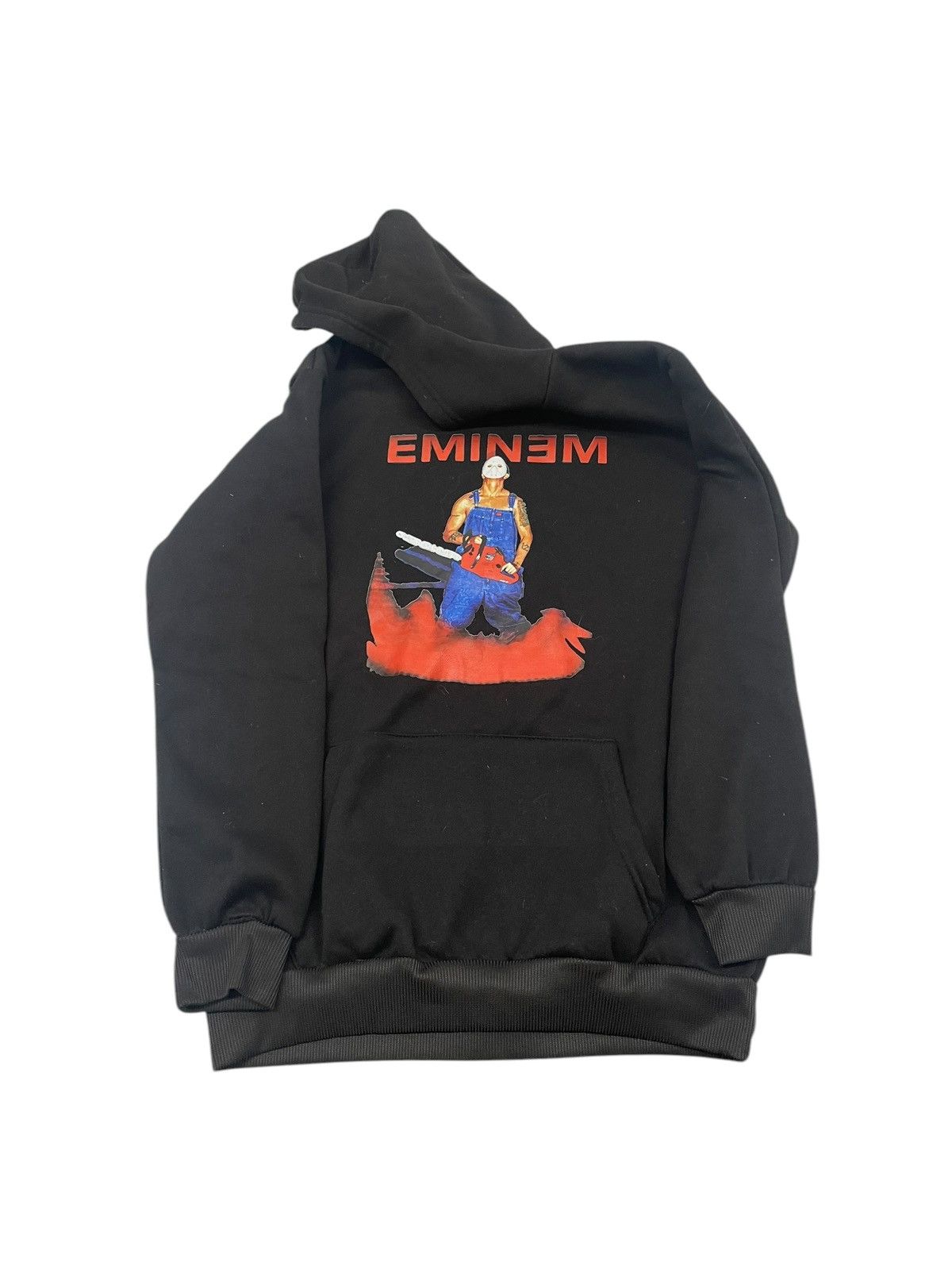 90s Vintage Eminem Chainsaw Anger Management Rap Tour Tee Hoodie, Sweatshirt | FlexRushtees.com