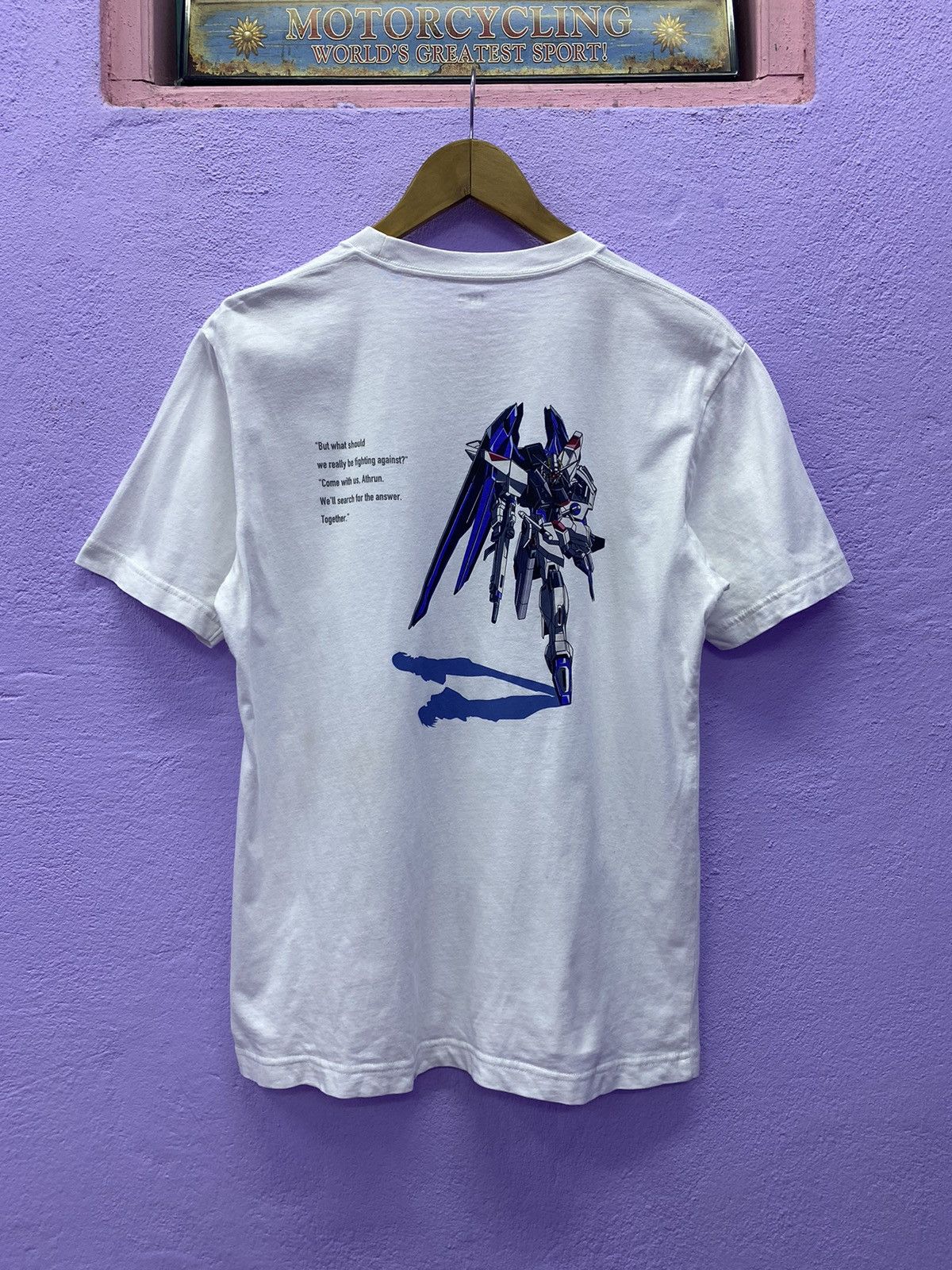 Japanese Brand Uniqlo Ut X Gundam Freedom Gundam Collaboration Tshirt