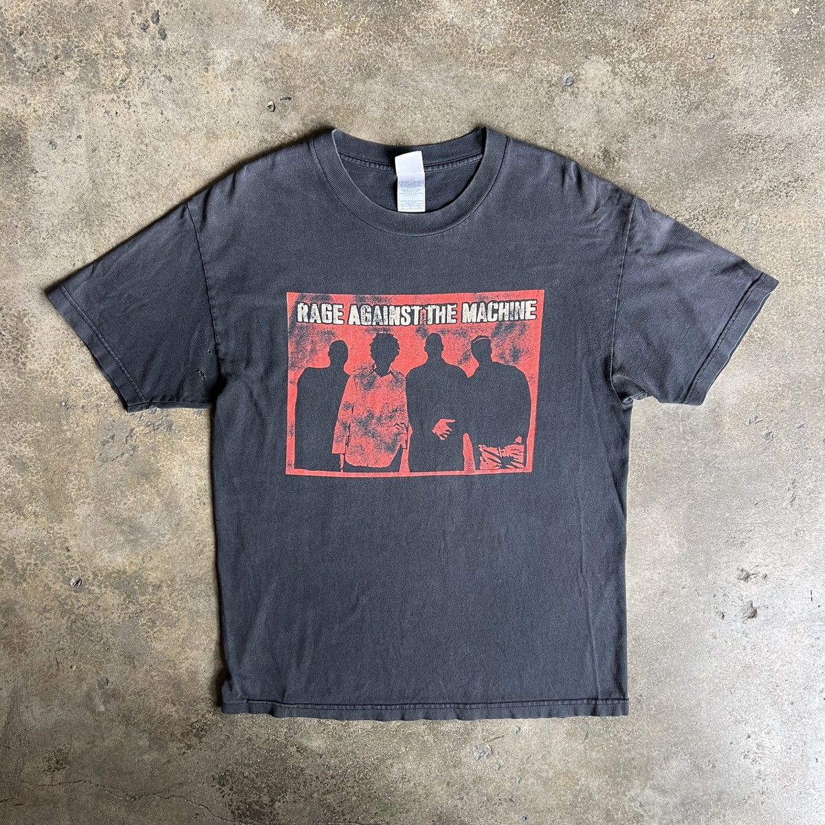 Vintage Rage Against The Machine Tee 1999 L Hoodie, Sweatshirt | FlexRushtees.com