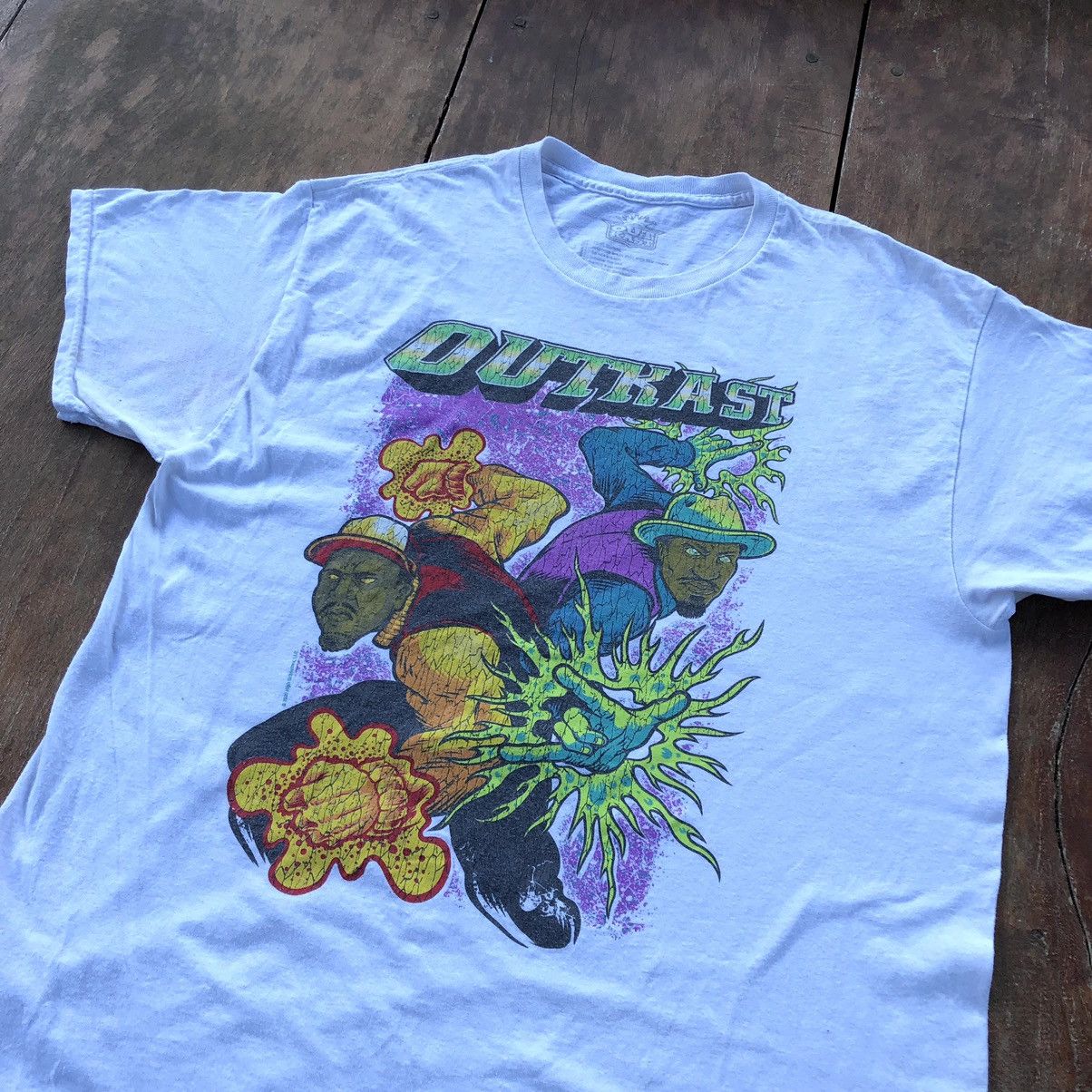 Band Tees Vintage Outkast Band Tour T Shirt Hoodie, Sweatshirt | FlexRushtees.com