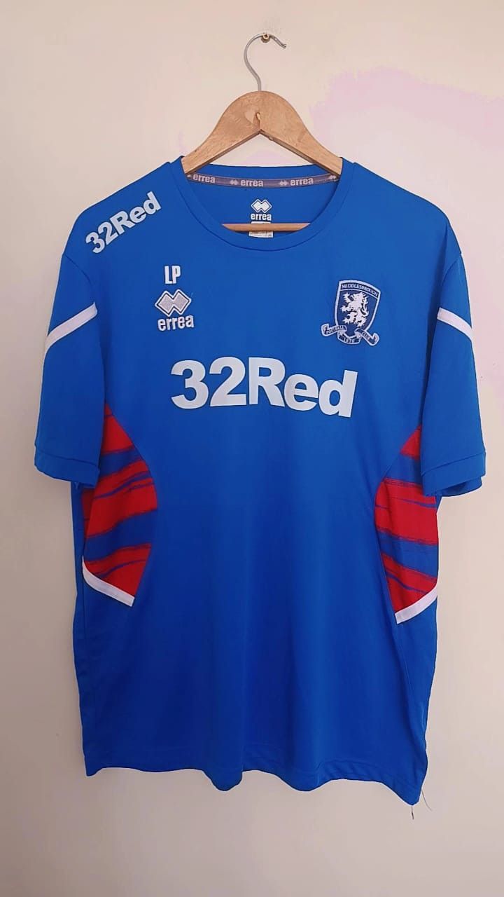 Other Middlesbrough Training Shirt Xxl Staff Issue Leo Percovich Hoodie, Sweatshirt | FlexRushtees.com