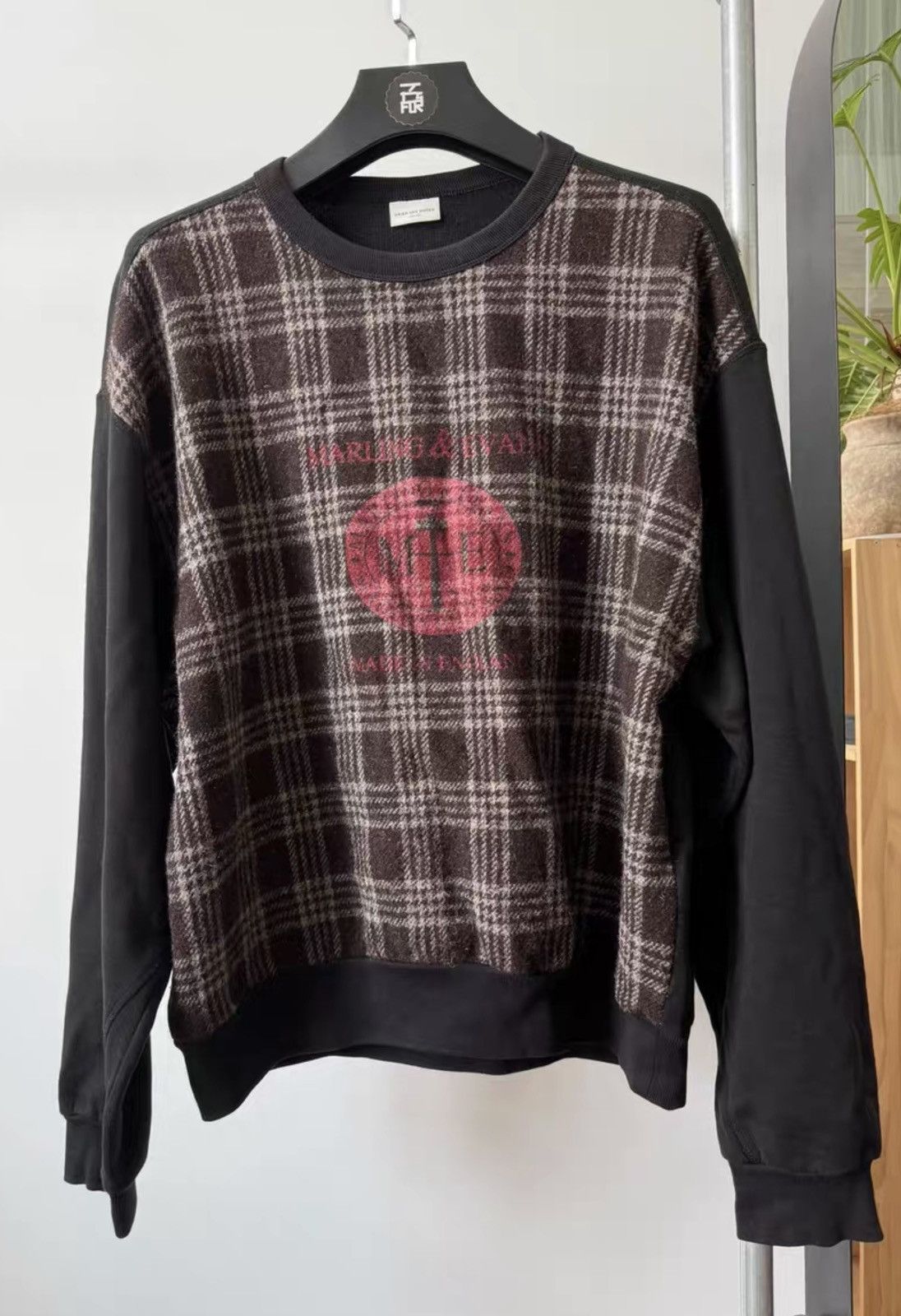 Van Noten Dries Van Noten Fall Winter 2017 Runway Wool Hoodie