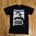 Rap Tees X Vintage Eminem Mug Shot T Shirt Black Large 19x29 Hoodie, Sweatshirt | AU16VibeMintTees.com