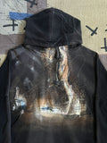 Japanese Brand 1 1 Faded Darkpull Patchwork Hoodie Half Zip Like Kapital