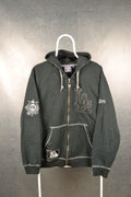 Mlb Los Angeles Dodgers Vintage Baseball Hoodie Mlb Size Large