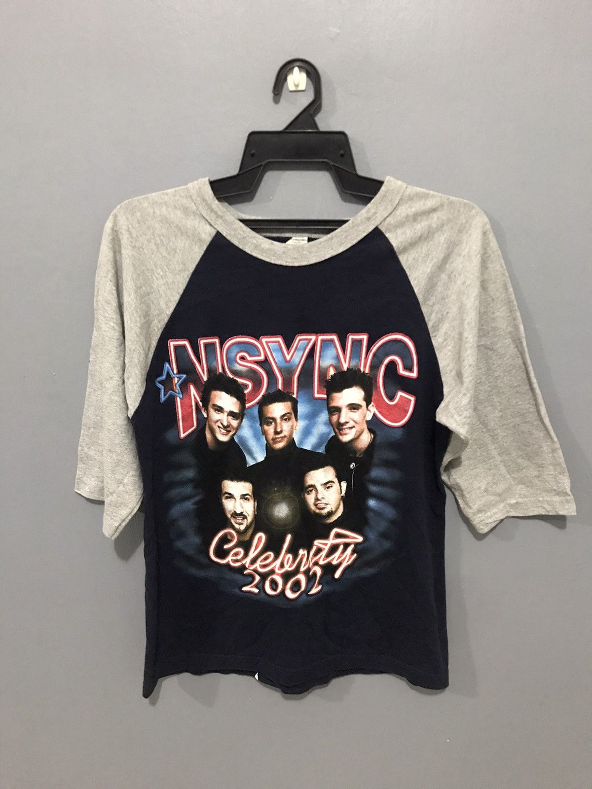 Vintage 2002 Nsync 3 Quater Shirt