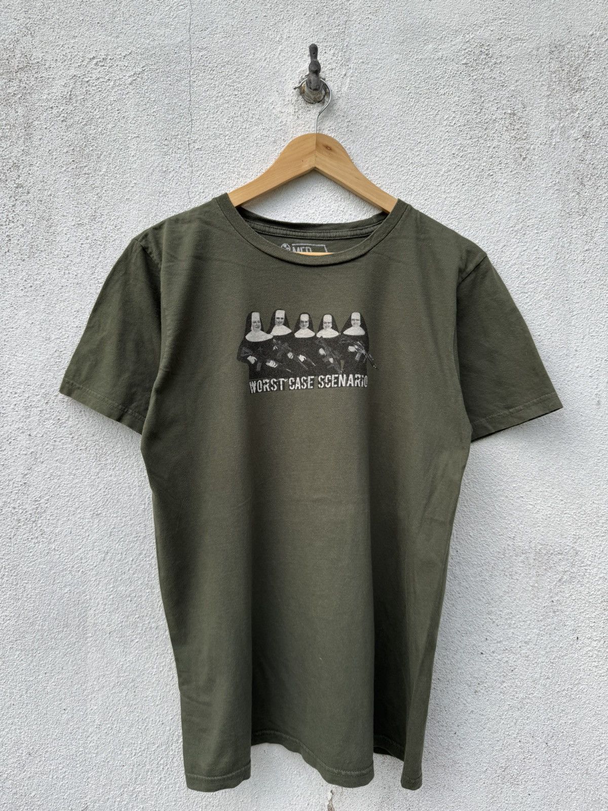 Vintage 2000s Parody Rage Against The Machine Nuns With Guns T-Shirts, Hoodie, Sweatshirt | FlexRushtees.com