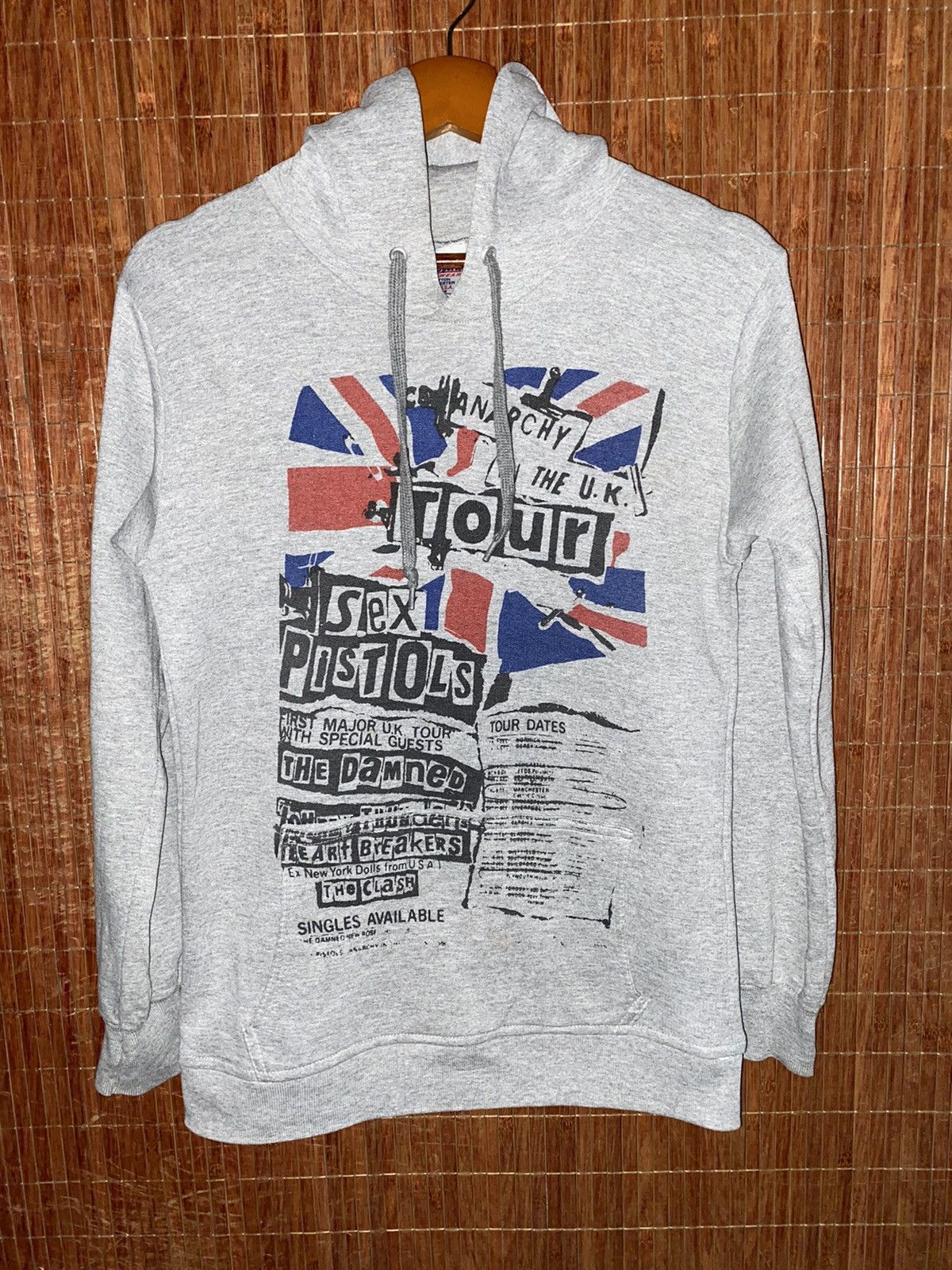 Vintage Vtg 90s Sex Pistol Anarchy In The Uk Tour Damned The Clash T-Shirts, Hoodie, Sweatshirt | FlexRushtees.com