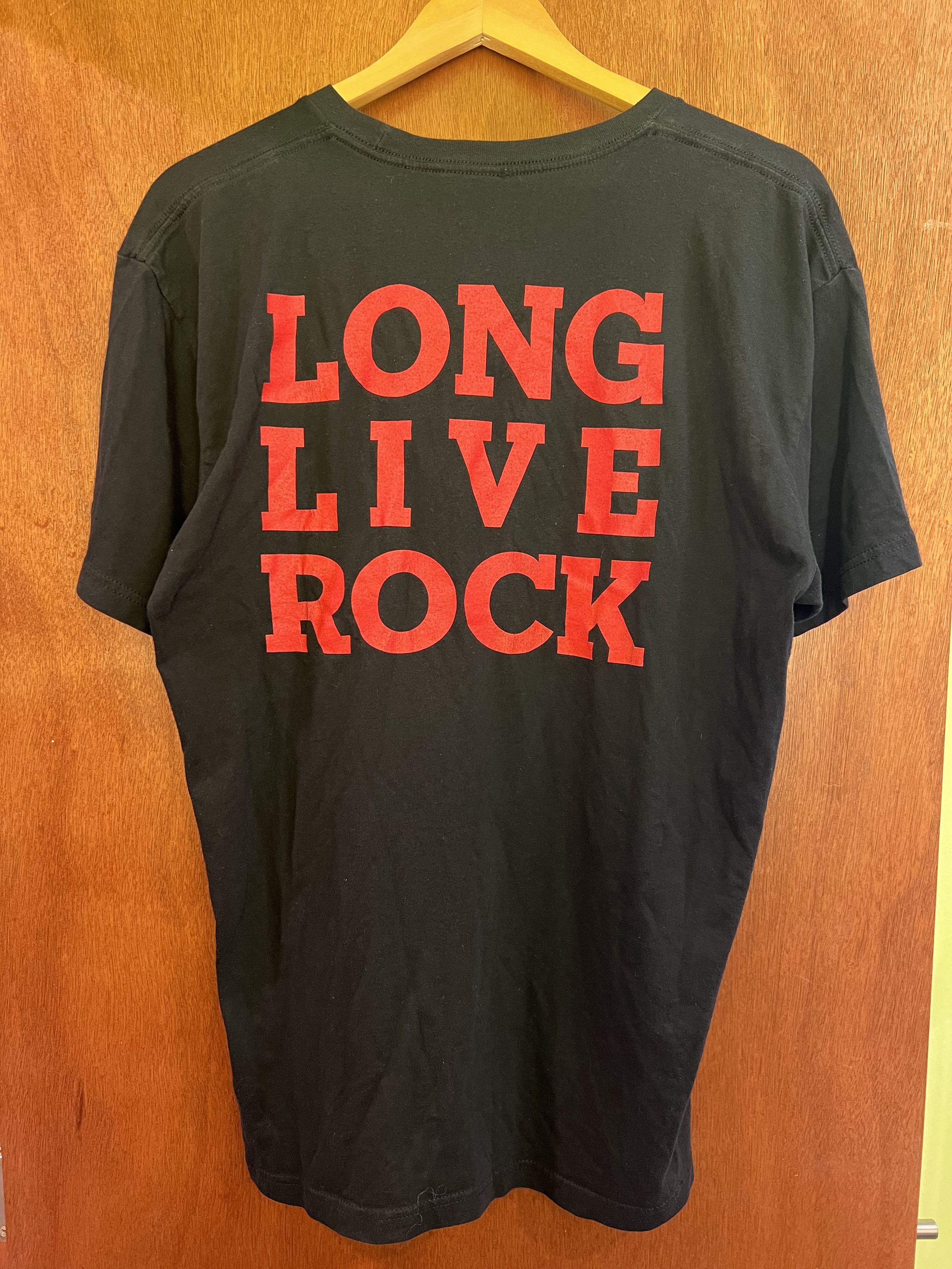 Vintage Long Live Rock Rock Roll Hall Of Fame Band T Shirt Xl