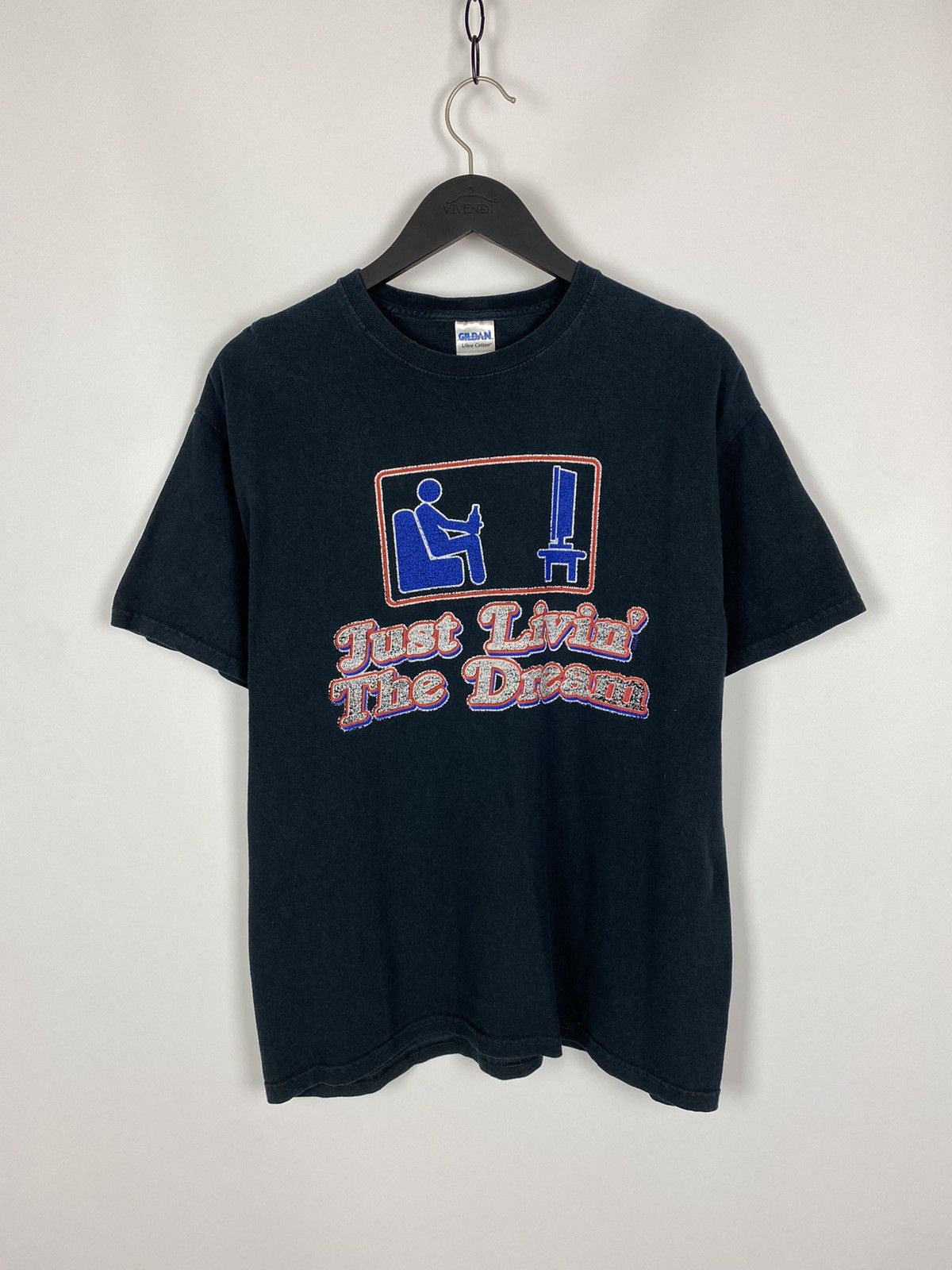 2000 S Vintage Just Leavin The Dream Quote T Shirt Hoodie, Sweatshirt | FlexRushtees.com