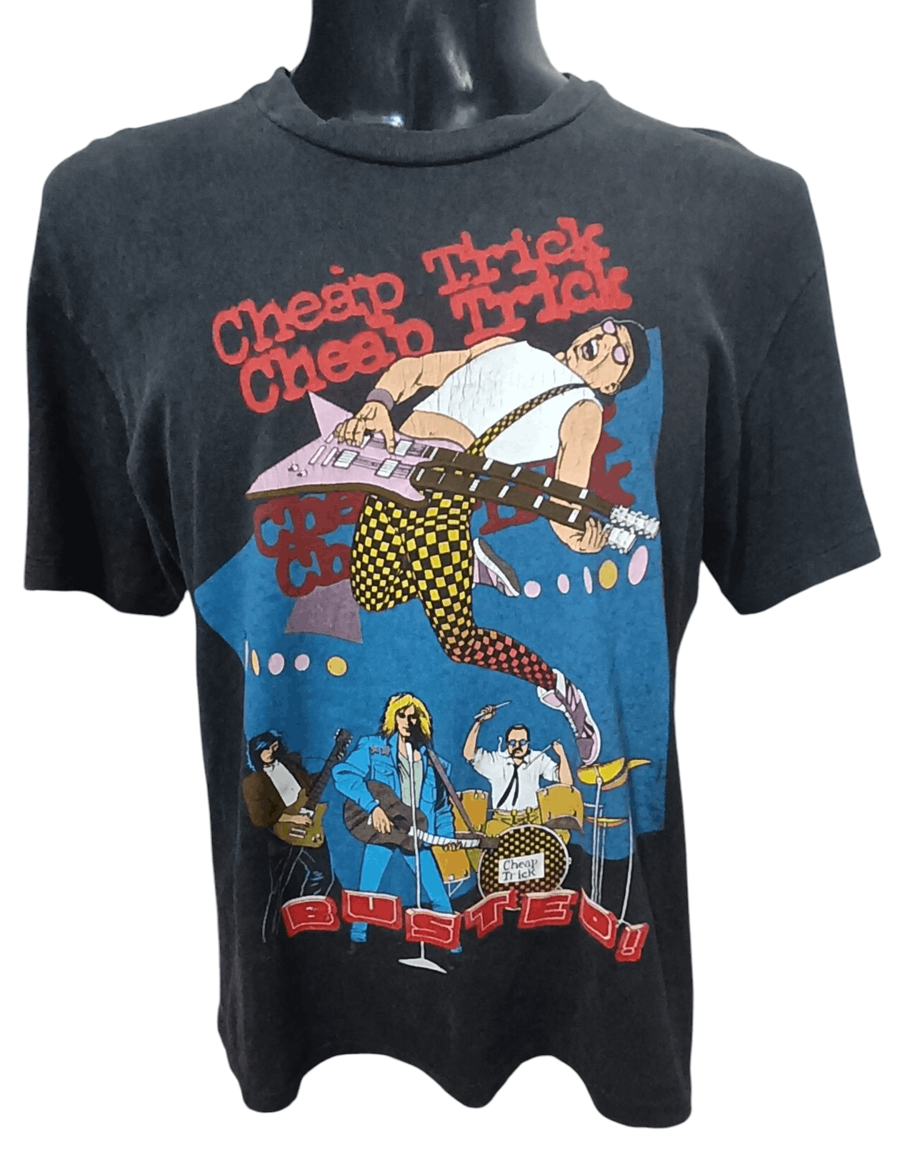 Vintage 90s Cheap Tricks Japan Tour Shirt Hoodie, Sweatshirt | FlexRushtees.com