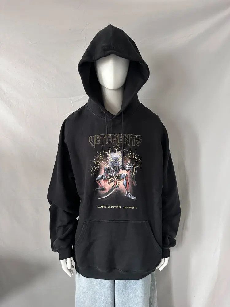 Vetements Electric Demon Print Hoodie T-Shirts, Sweatshirt | FlexRushtees.com
