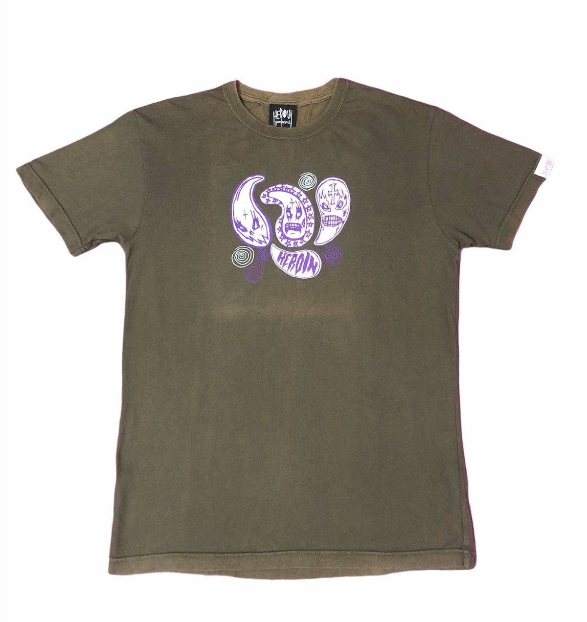 Vintage Heroin Skateboards U K T Shirt Hoodie, Sweatshirt | FlexRushtees.com