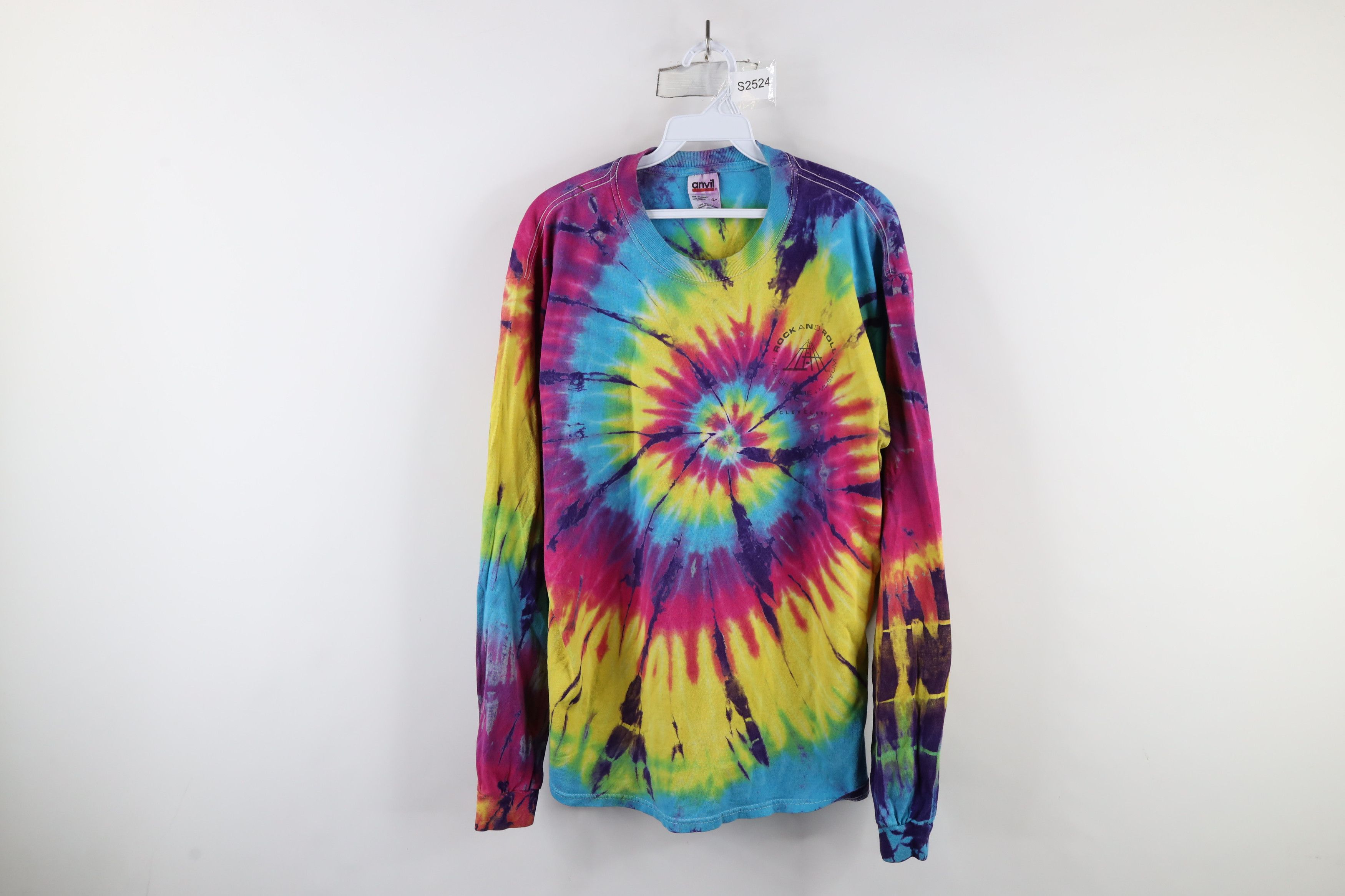 Vintage 90s N Roll Hall Of Fame Museum Long Sleeve T Shirt