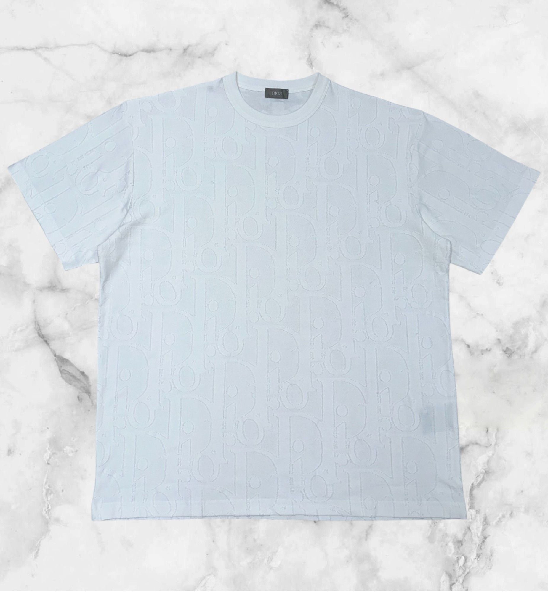 Dior Oblique Motief Monogram Logo Cotton Crewneck T Shirt Hoodie, Sweatshirt | FlexRushtees.com