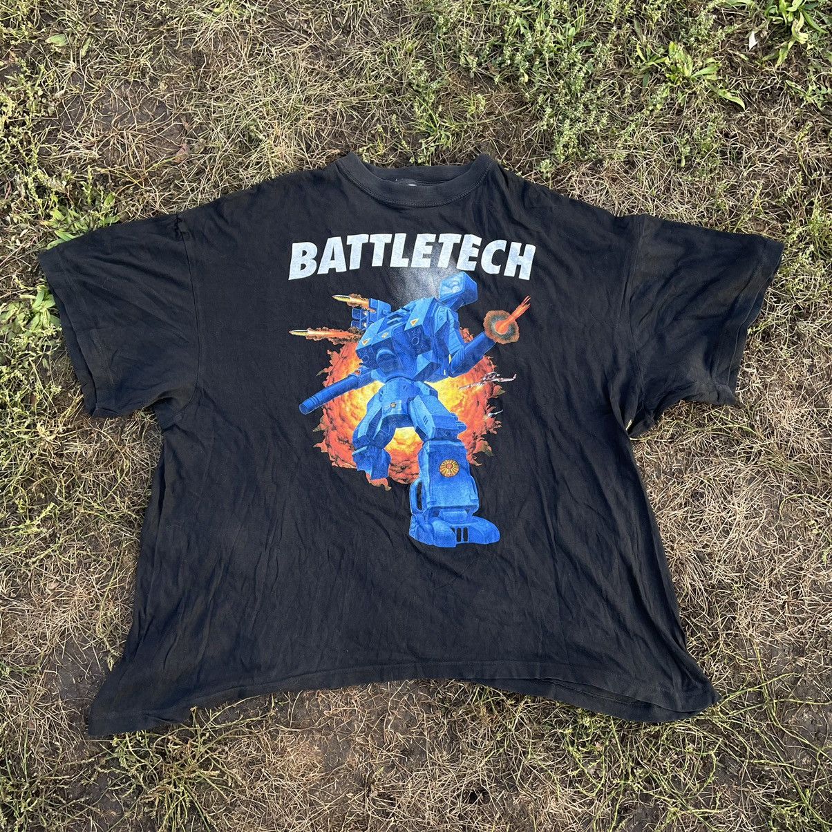 Vintage Y2k Battletech Roboticstee Movie Humor Print Band T-Shirts, Hoodie, Sweatshirt | FlexRushtees.com