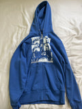 Japanese Brand Goat Kazuo Umezu Scream Zip Up Blue
