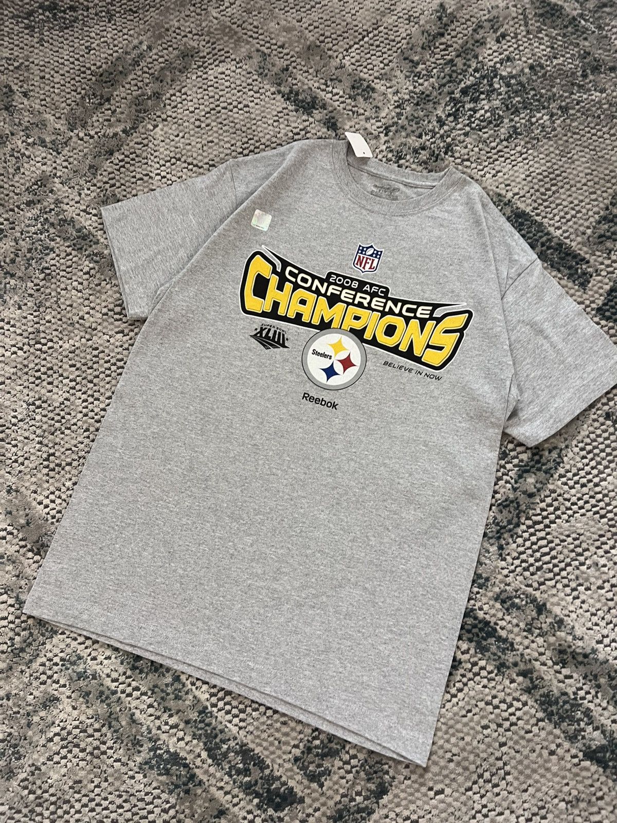 Reebok Y2k 2008 Steelers Conference Champion Tee Hoodie, Sweatshirt | FlexRushtees.com