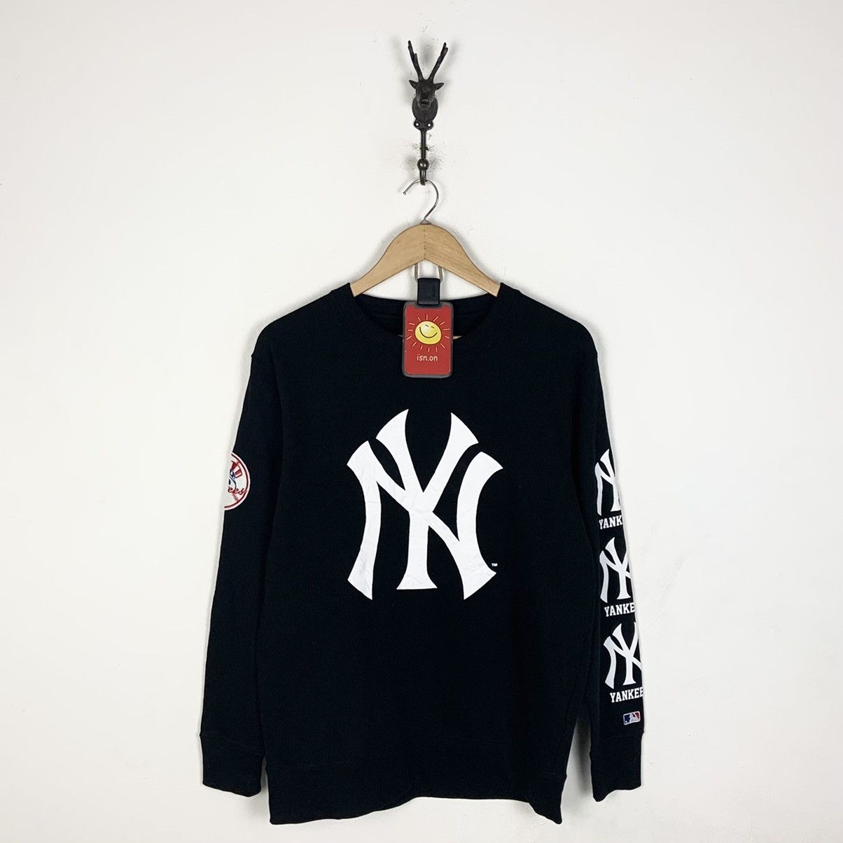 York Yankees New York Ny Yankees Mlb Big Logo Sweatshirt Crewneck T-Shirts, Hoodie | FlexRushtees.com