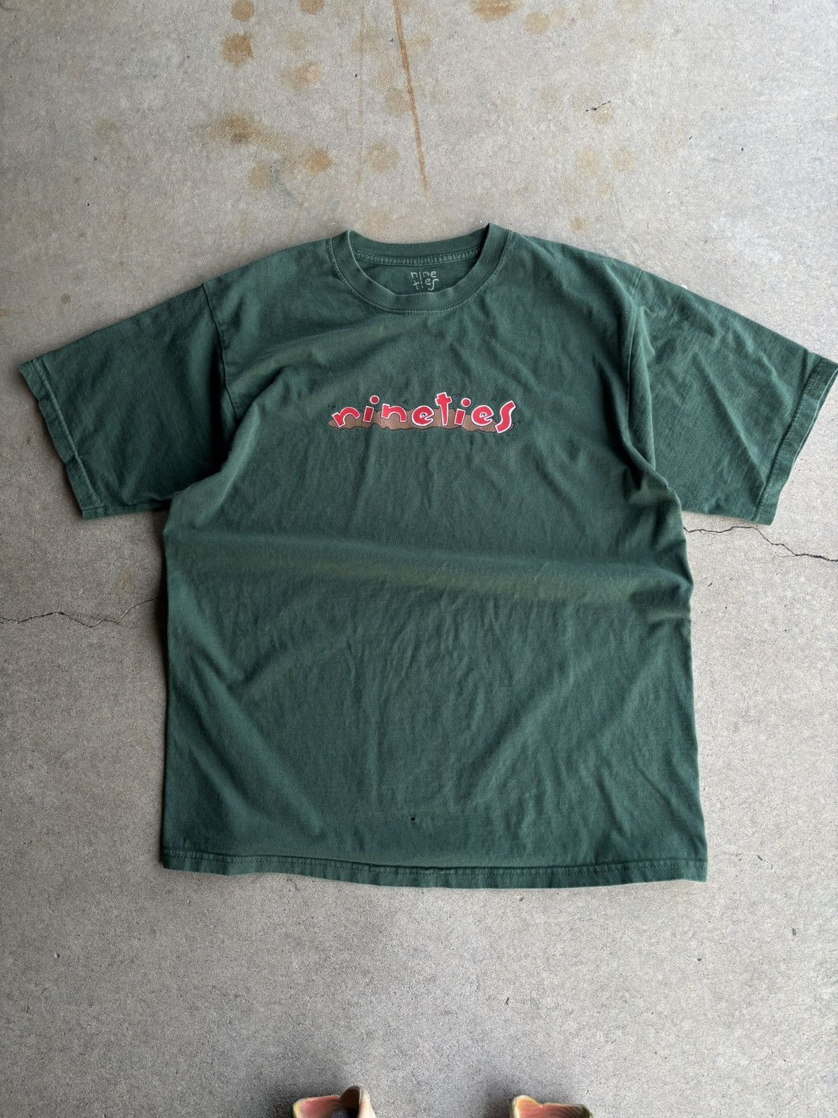 Vintage Crazy Nineties Brand Green Day Dookie Inspired Faded Tee Hoodie, Sweatshirt | FlexRushtees.com