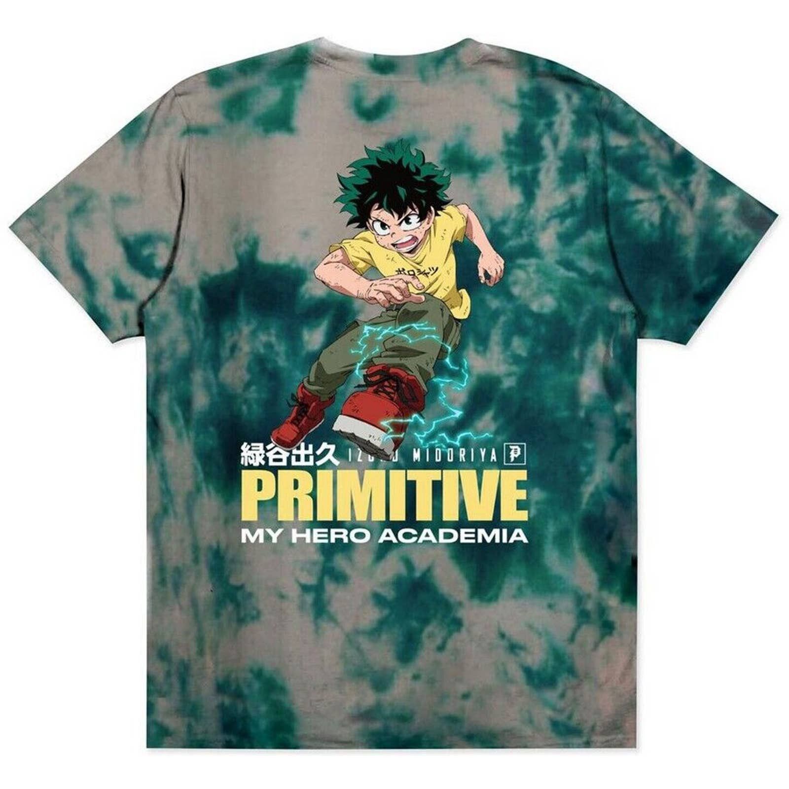 My Hero Academia Full Cowl Tie Dye Tee T Shirt
