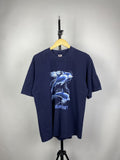 Vintage 2000s Dolphin Ocean Art Graphic T Shirt