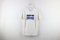 Vintage Patagonia Fit Spell Out Mountains T Shirt White Cotton