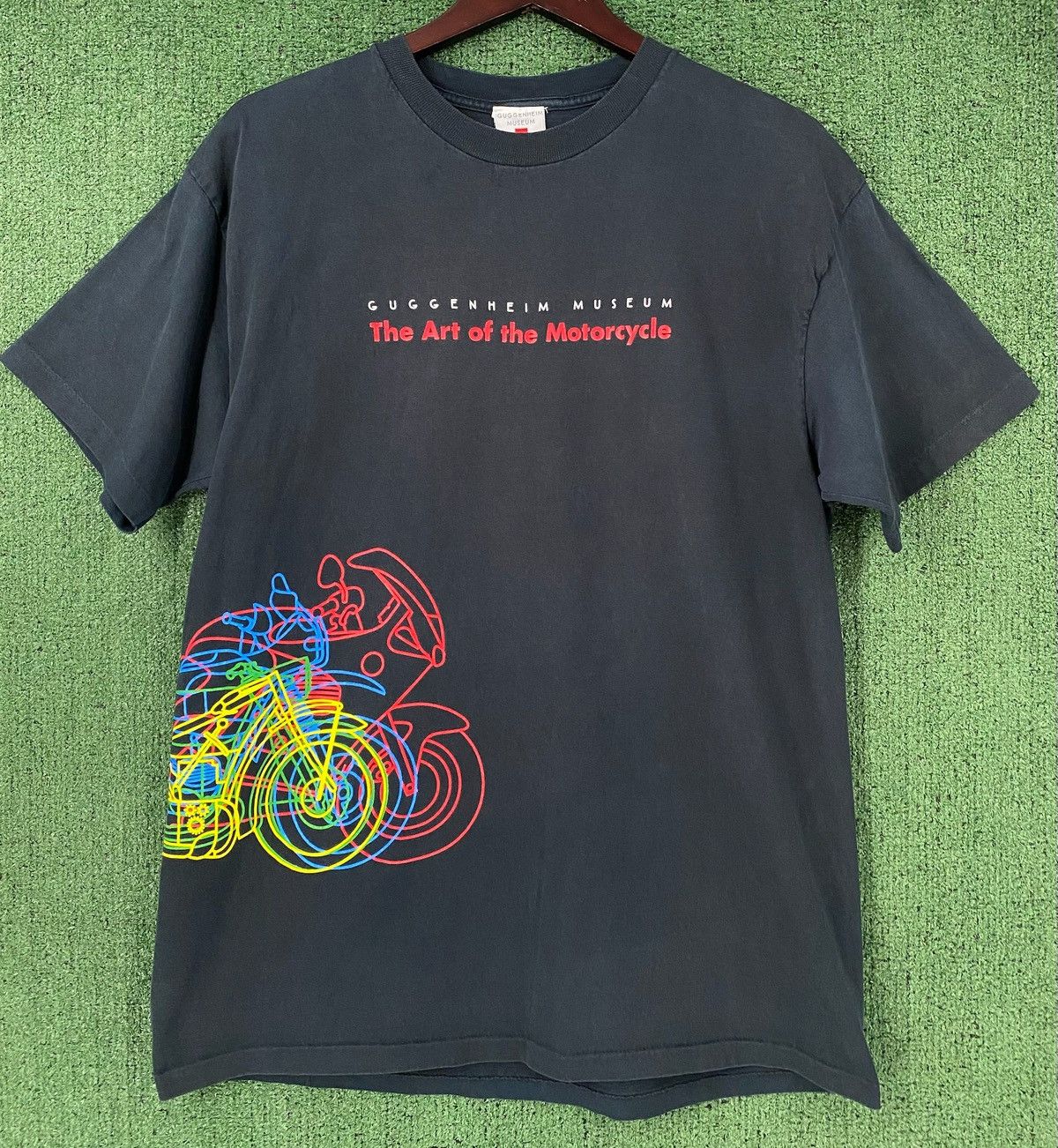 Vintage 90 S Guggenheim Museum Art Of The Motorcycle T Shirt Large Hoodie, Sweatshirt | FlexRushtees.com