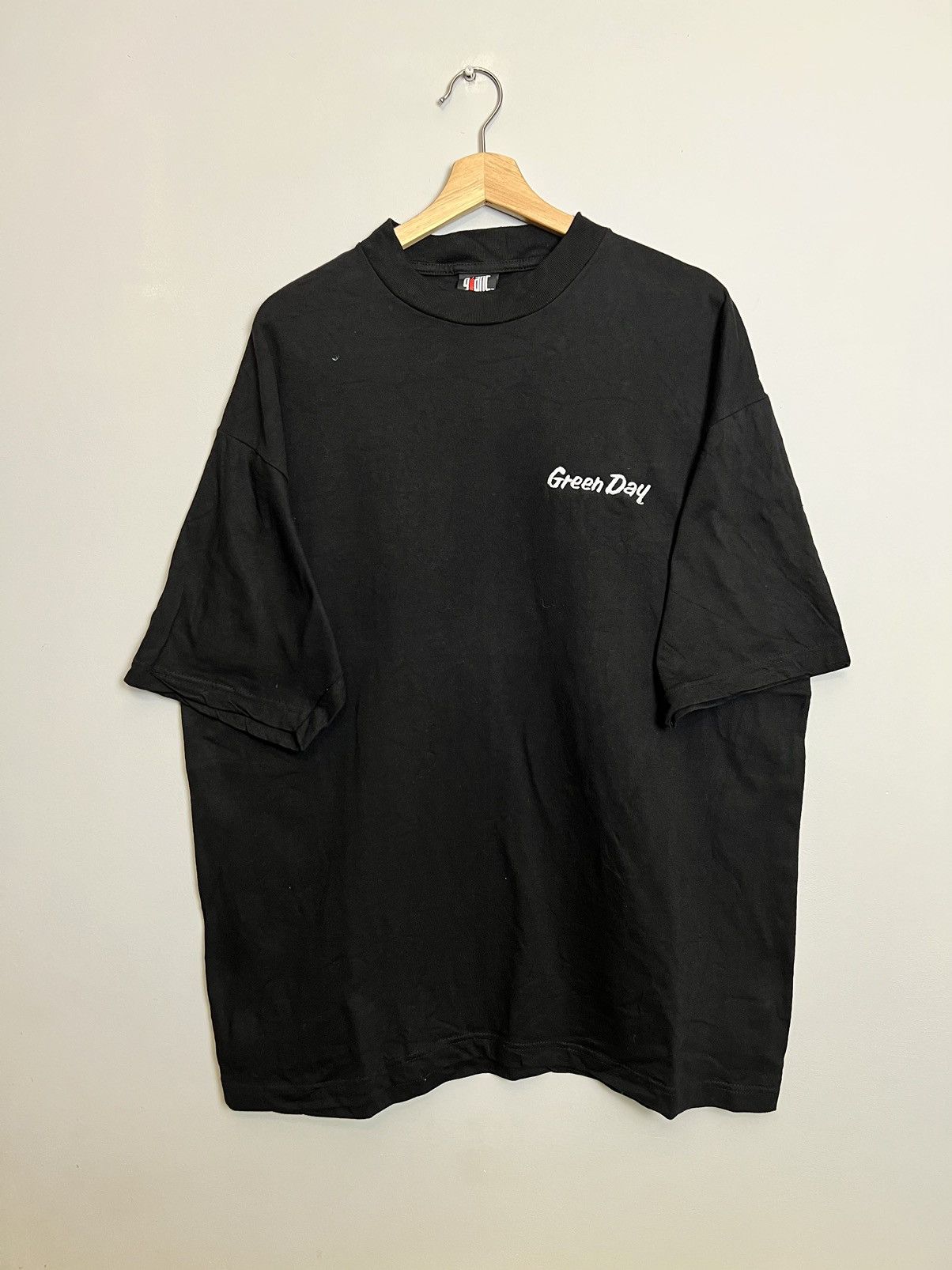 Rare Vintage 90s Green Day Embroided Logo Punk Band Tshirt Hoodie, Sweatshirt | FlexRushtees.com