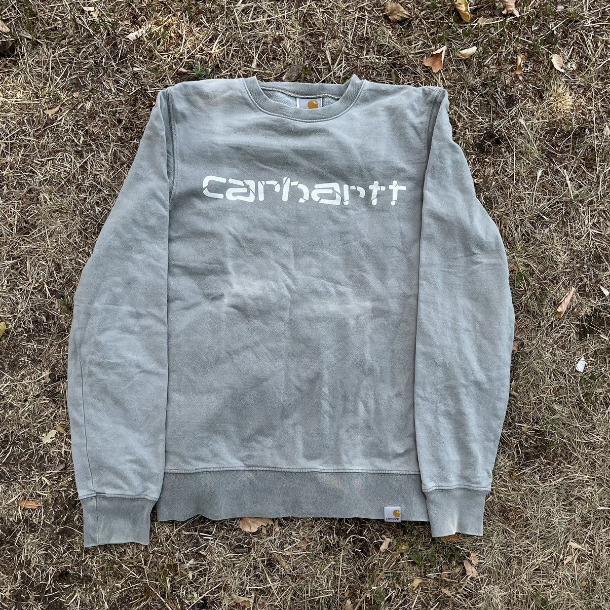 If Six Was Nine Vintage 90s Sun Faded Carhartt Embroidered Logo Crewneck Y2k T-Shirts, Hoodie, Sweatshirt | FlexRushtees.com