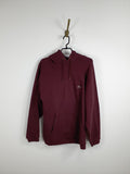 Vintage Fruit Of The Loom Burgundy Hoodie Pullover