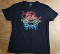 Converse T Shirt Large Black Rock N Roll Trippy
